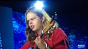 Kohlton Pascal of Aiburn, N.Y., sings on "American Idol." 