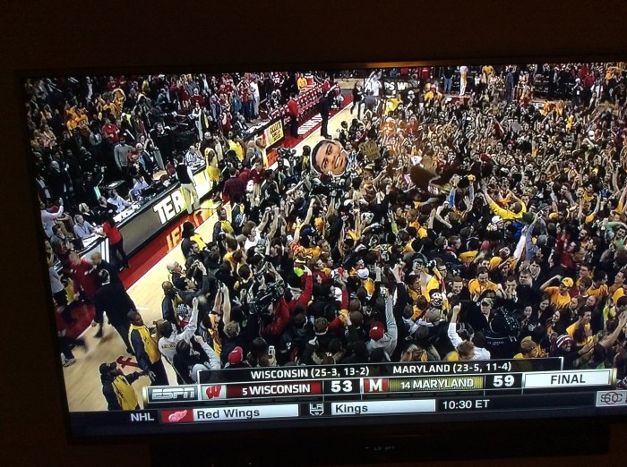 Keeping it safe in College Park.