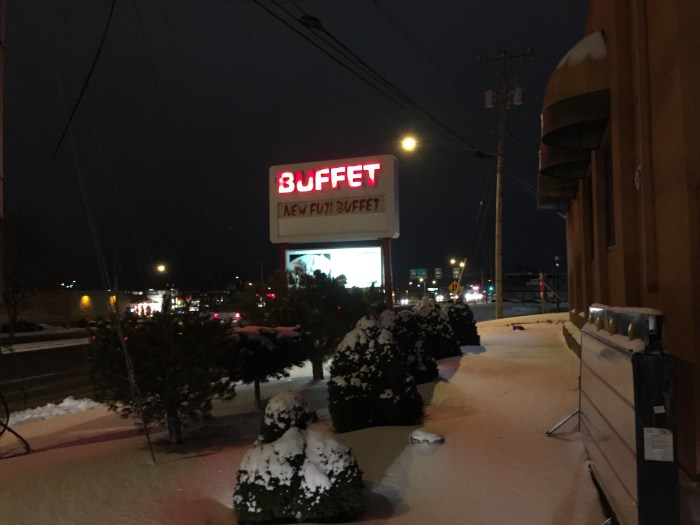 All you want. Really. And 99 cent draft beers with dinner! 