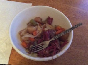 My big bowl o' food.