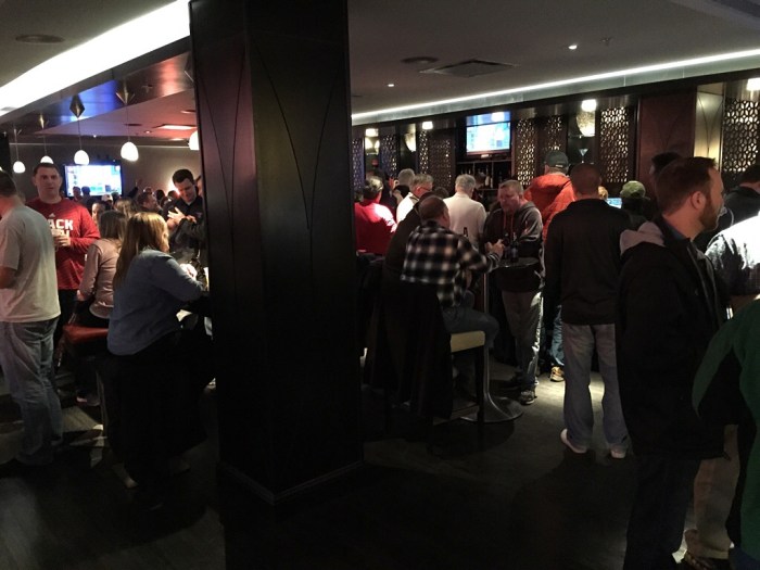 A lot of Syracuse people.