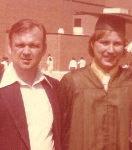Frank and me, my graduation from SUNY Morrisville.