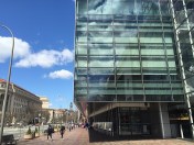 Staircases to the the news.