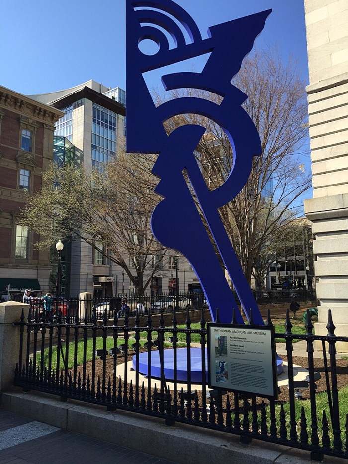 Modern Head, by Roy Lichtenstein.