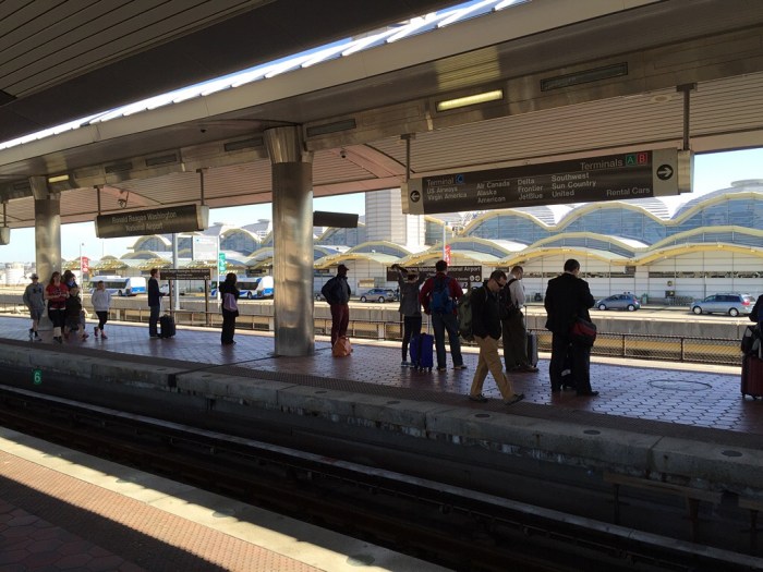 Metro Station, Reagan International.
