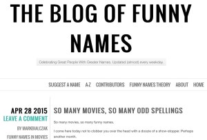 (From funnynamesblog.com)