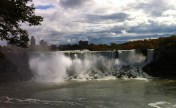 Niagara Falls, shot from Ontario side.