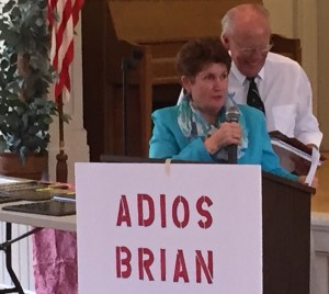 Friends, always, Carol Bandlow tells Brian McDowell.