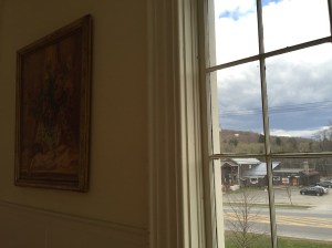 Across the road we went.