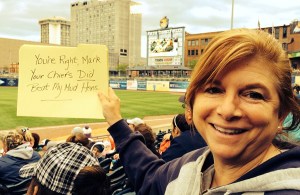 One of our writers, Beth, who happened to nominate me.