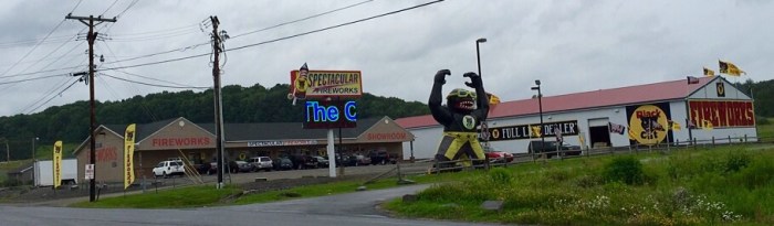 First good crack in Gibson, Pa.