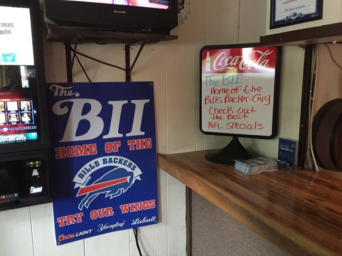 Park it here, Bills fans. 