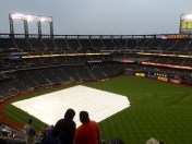 A rain delay that became more.