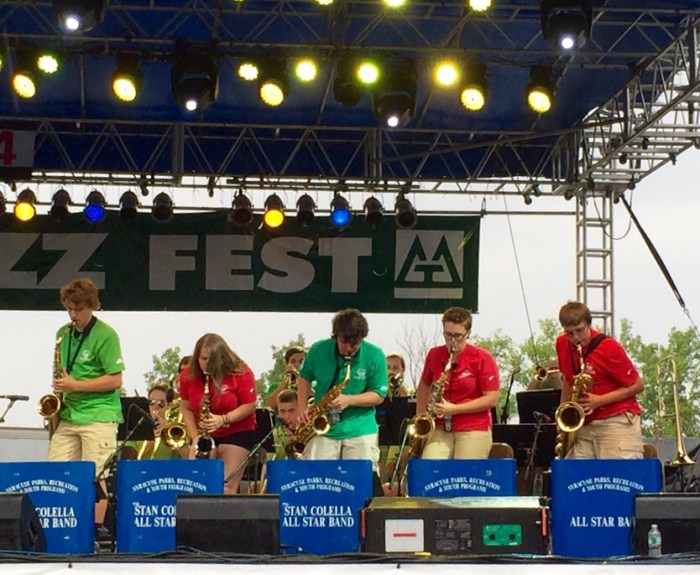 The City of Syracuse Parks & Rec Stan Colella Big Band.