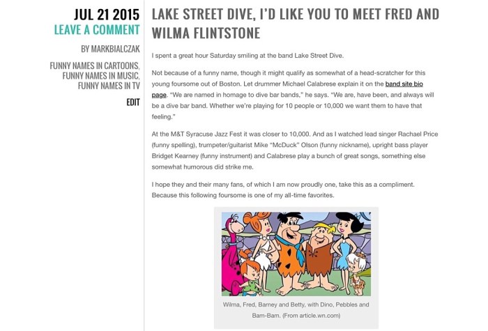 (From funnynamesblog.com)