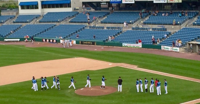 Chiefs congratulate themselves.