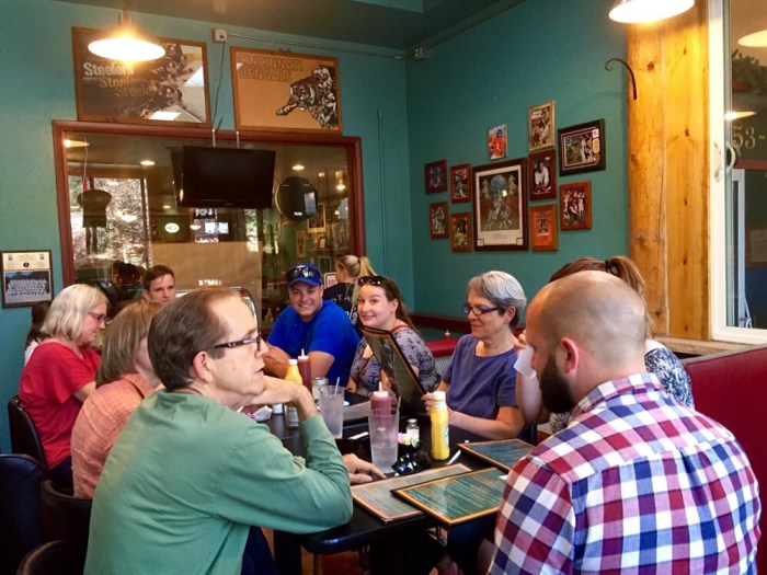 Round the table at Local's.