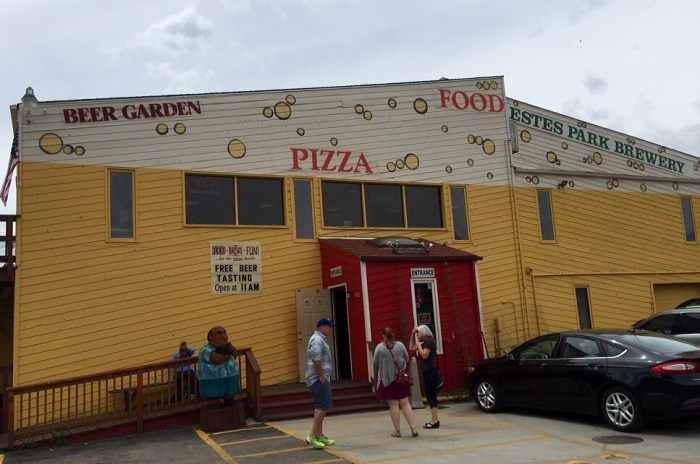 Drinks and family await inside.