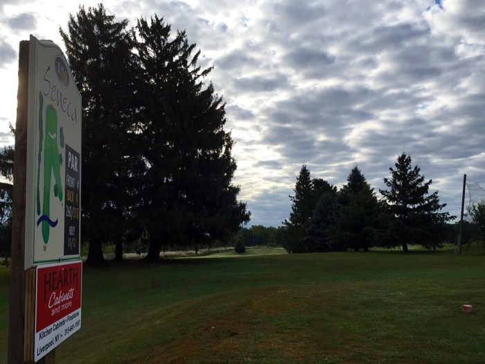 The first tee at 8 a.m. Sunday.