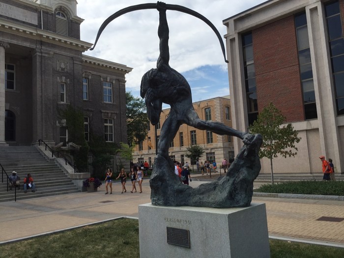 The Saltine Warrior, circa 1951.