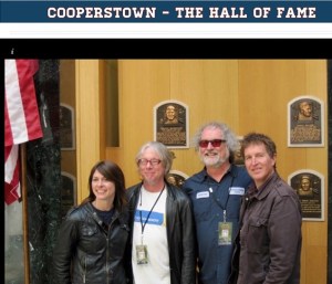 A happy band in Cooperstown, N.Y. (From thebaseballproject.net)