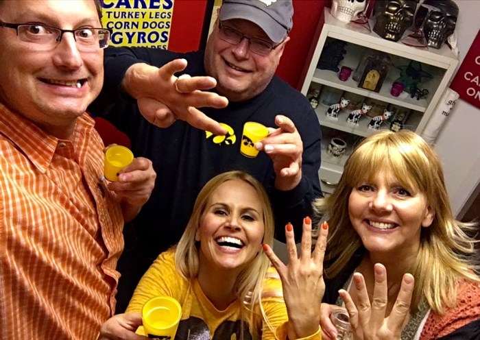 Moonshine Megan, front and center.