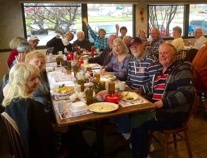 Breakfast to get us hopped up.