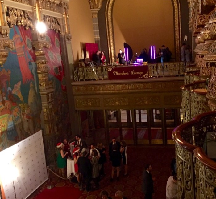 A photo booth experience.