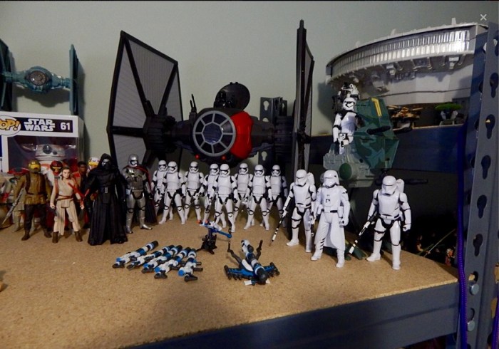 Jamie Cheeseman's Star Wars collection.