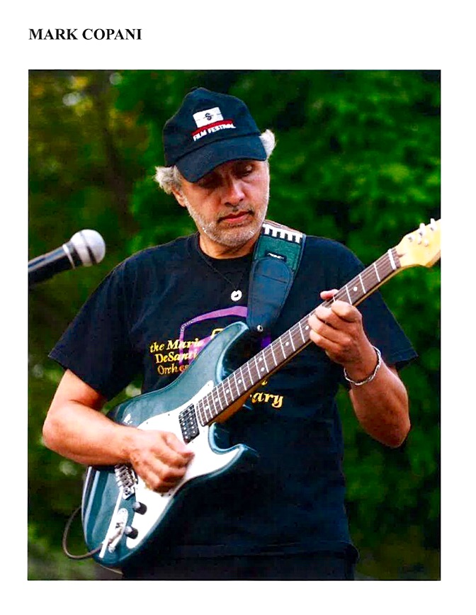 Mark Copani, guitarist and teacher. (Sammys EPK)