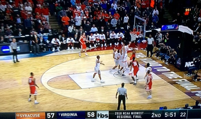 Go ahead, Syracuse. (From my wide-screen)
