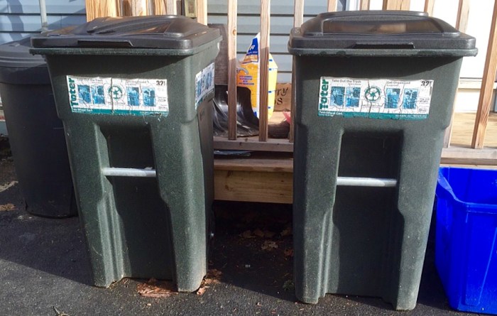 With wheels for easier toting.