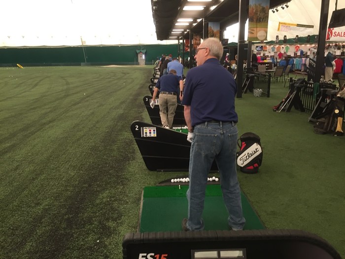 Hitting on down the line.