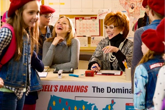 Kristen Bell and Melissa McCarthy in The Boss. (From IMDb.com)