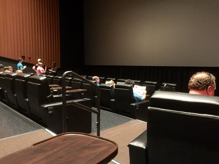 Plenty of space, even at the angle..