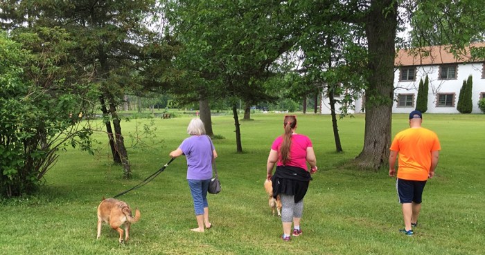 Taking advantage of the whole park.
