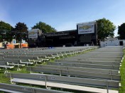 The site of the free shows.