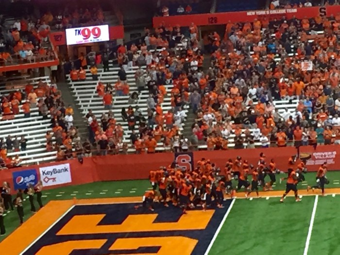 Ready for Colgate. Louisville next.