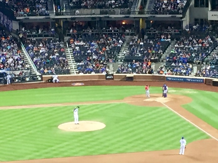Jeurys Familia stands imposing in relief.