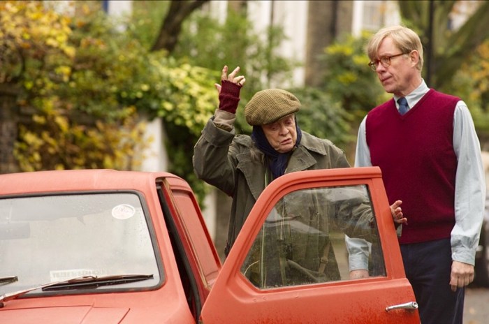 The Lady and the homeowner. (From IMDb.com)