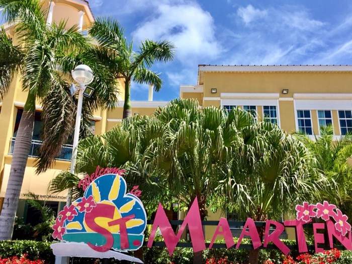 A sign of the Dutch side. 