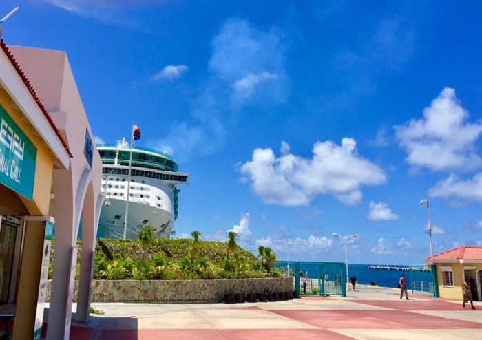 The ship looked inviting as we approached.