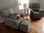 New living room stuff.