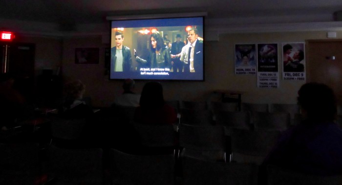 Closed-captioned in the afternoon.