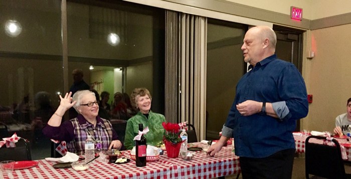 A toast from brother Michael.